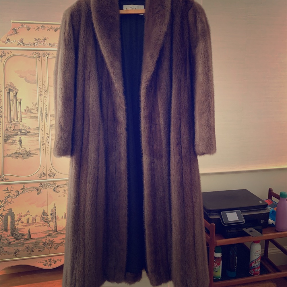 Miller Fur Authentic Mink Coat
